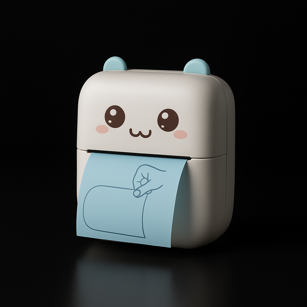 Mini Portable Thermal Printer Wireless Bluetooth Printer