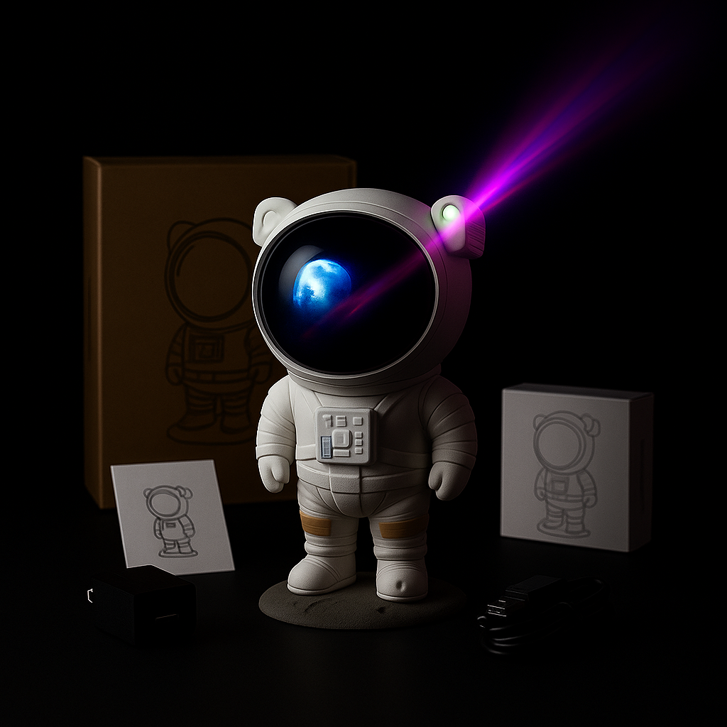 Astronaut Projector Lamp, 100 W, 5 cm